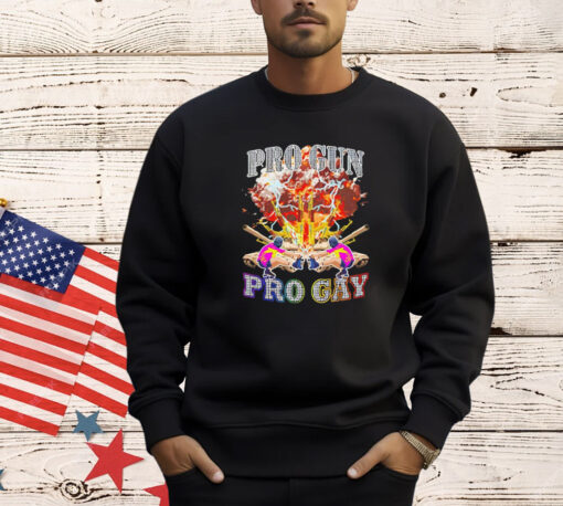 Pro gun pro gay vintage shirt