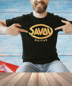 Savoy Big Five logo vintage T-shirt