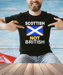 Scottish not British shirt