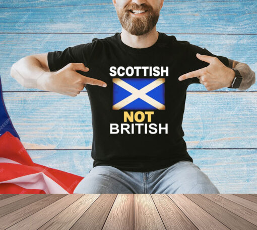 Scottish not British shirt