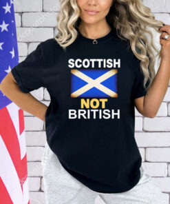 Scottish not British shirt