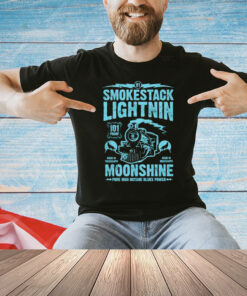Smokestack lightnin moonshine pure high octane blues power shirt