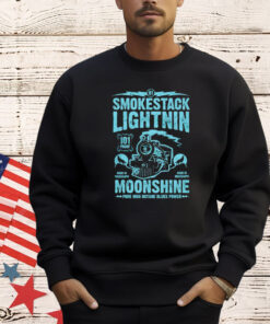 Smokestack lightnin moonshine pure high octane blues power shirt