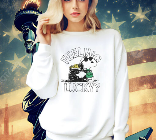 Snoopy Feeling Lucky St Patrick’s Day shirt