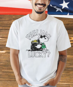Snoopy Feeling Lucky St Patrick’s Day shirt