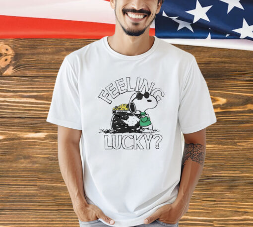 Snoopy Feeling Lucky St Patrick’s Day shirt