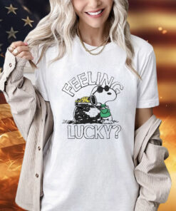 Snoopy Feeling Lucky St Patrick’s Day shirt