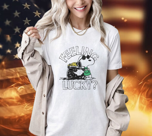 Snoopy Feeling Lucky St Patrick’s Day shirt