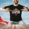 South Carolina Gamecocks 2024 Sec Women’s Basketball Regular Season Champions Locker Room T-Shirt