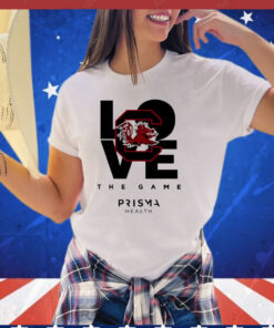 South Carolina Gamecocks love the game prisma health shirt
