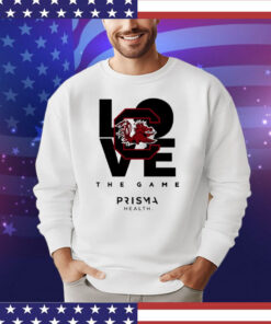South Carolina Gamecocks love the game prisma health shirt