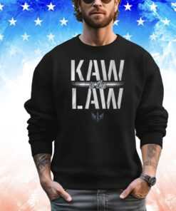 St. Louis Battlehawks Ufl Kaw Is The Law T-shirt