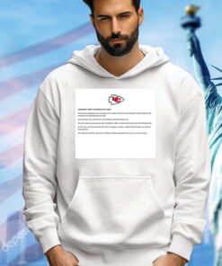 Statement From The Kansas City Chiefs Shirt