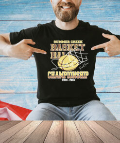 Summer creek basketball championship 2023 2024 shirt