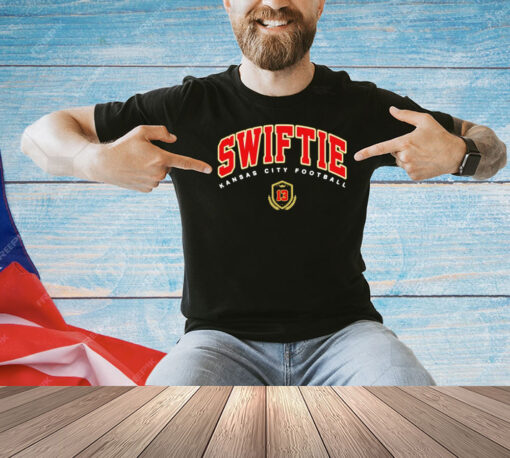 Swift and Kelce Swiftie Kansas City Football shirt