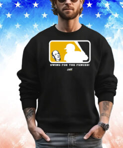 Offcial Swing For The Fences T-Shirt For Oakland Baseball Shirt