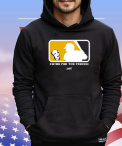 Offcial Swing For The Fences T-Shirt For Oakland Baseball Shirt