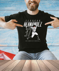 Teoscar Hernandez Los Angeles Baseball name and number shirt