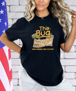 The Bug Ohio’s original pick 3 lottery T-shirt