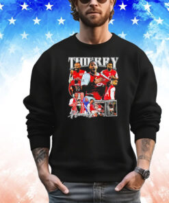 Thierry Henry Arsenal FC graphic poster T-shirt