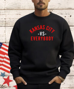 Top Kansas City vs everybody T-shirt