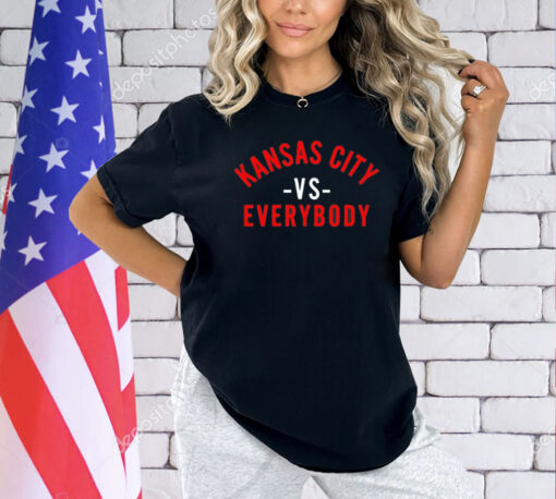 Top Kansas City vs everybody T-shirt
