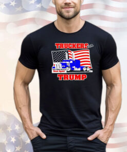 Truckers for Trump let’s make America great again T-shirt