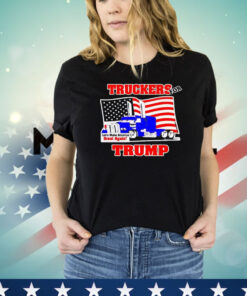 Truckers for Trump let’s make America great again T-shirt