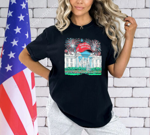 Trump 2024 White House make America great again shirt