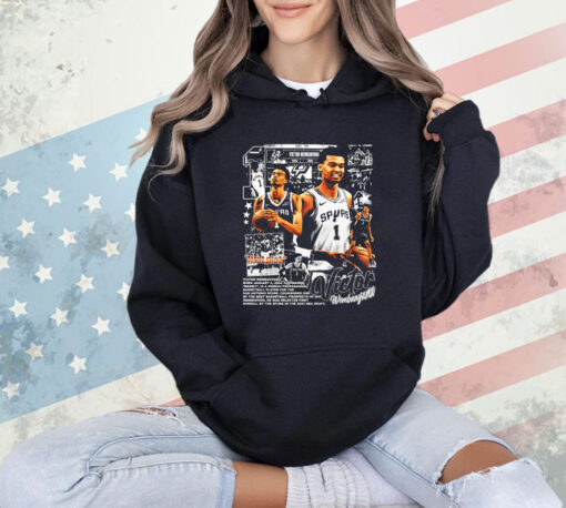 Victor Wembanyama San Antonio Spurs basketball graphic poster shirt