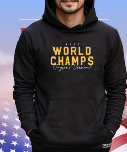 World champs Taylor’s version T-shirt