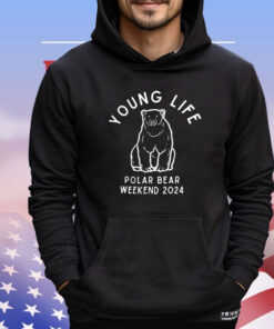 Young life polar bear weekend 2024 T-shirt