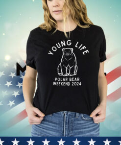 Young life polar bear weekend 2024 T-shirt