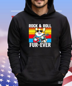 corgi rock and roll fur-ever T-shirt
