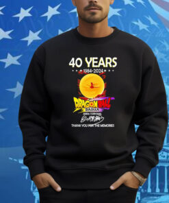 40 Years 1984 2024 Dragon Ball Daima Akira Toriyama T-Shirt