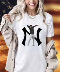 Aaron Boone New York Yankees logo T-Shirt