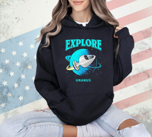 Alien Explore Uranus T-shirt
