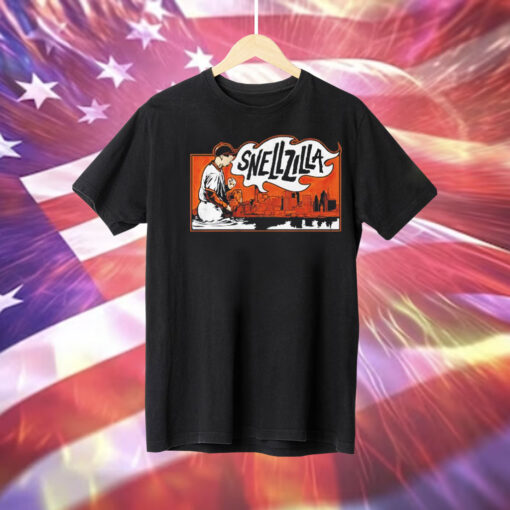 Blake Snell Snellzilla San Francisco Giants Tee Shirt