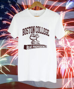 Boston college beat providence Tee Shirt
