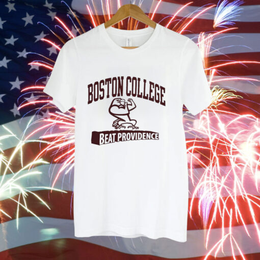 Boston college beat providence Tee Shirt