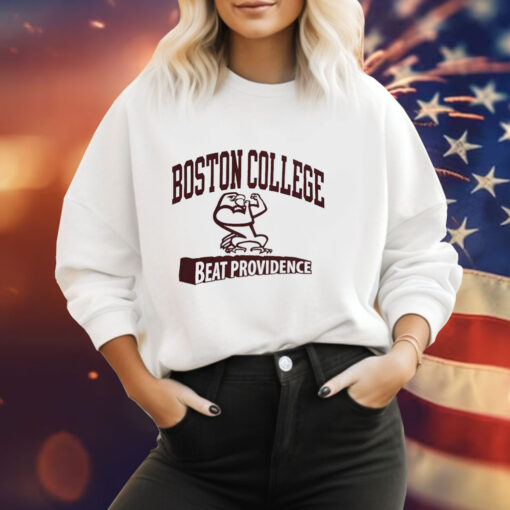 Boston college beat providence Tee Shirt