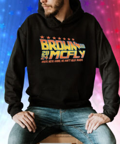 Brown Mcfly 2024 where we’re going we don’t need roads Tee Shirt