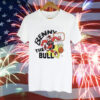 Chicago Bulls Benny the bull cartoon Tee Shirt