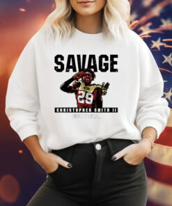 Christopher Smith Georgia Bulldogs savage Tee Shirt