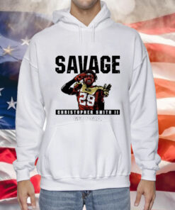 Christopher Smith Georgia Bulldogs savage Tee Shirt