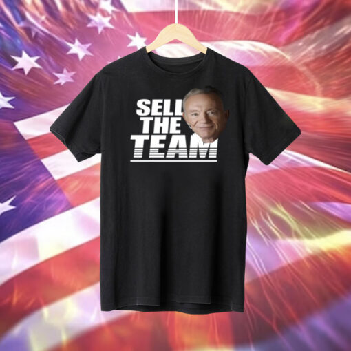 Connor Livesay Sell The Team Jerry Jones Tee Shirt