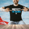 Conservativeant wearing protect the children T-Shirt