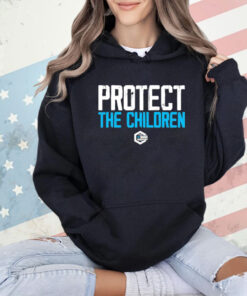 Conservativeant wearing protect the children T-Shirt