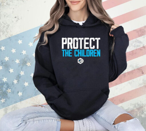 Conservativeant wearing protect the children T-Shirt