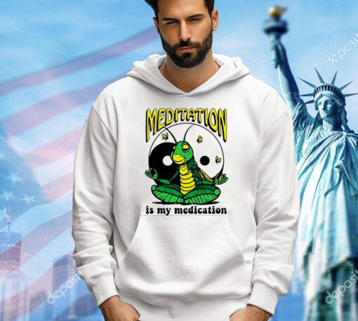 Cricket meditation is my medication T-Shirt